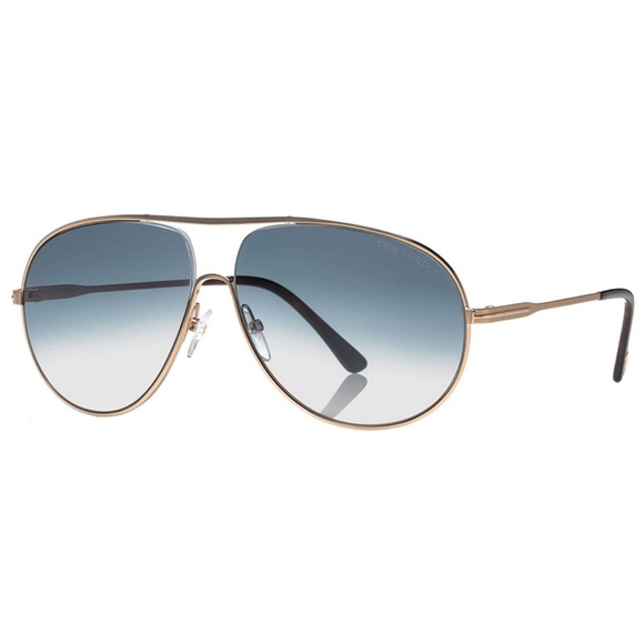 Tom Ford Accessories - Tom Ford  Sunglasses Gold w/Blue Gradient Lens